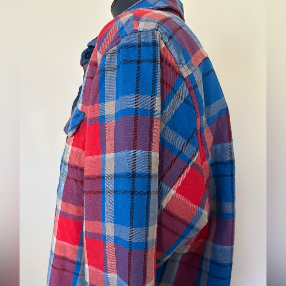 HELLY HANSEN mens size XL Liftaloft insulated flannel button down shirt - Picture 7 of 13